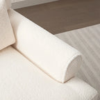 37.8 Velvet Accent Chair with Ergonomic Lumbar Support