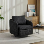 - Clara Chenille Swivel Accent Chair with Sleek Modern Design and Plush Cushioning - 31.5W