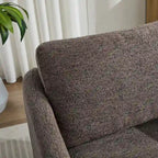 - Clara Chenille Swivel Accent Chair with Sleek Modern Design and Plush Cushioning - 31.5W