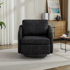 - Clara Chenille Swivel Accent Chair with Sleek Modern Design and Plush Cushioning - 31.5W