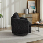 - Clara Chenille Swivel Accent Chair with Sleek Modern Design and Plush Cushioning - 31.5W