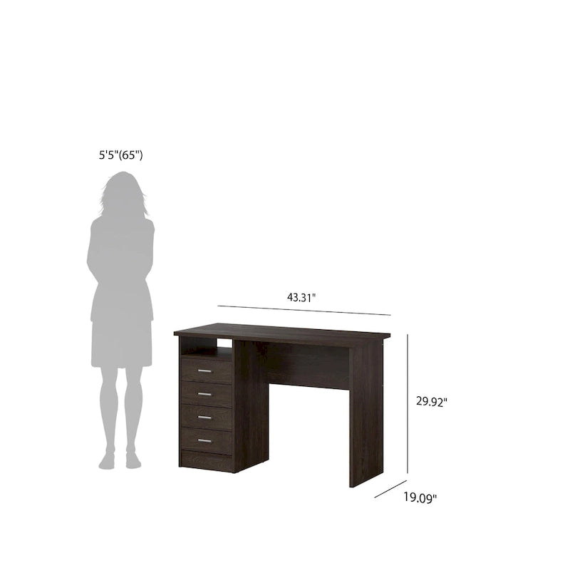 Skylar 4-drawer Desk