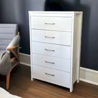 Slide Logic 5 Drawer Upright Dresser