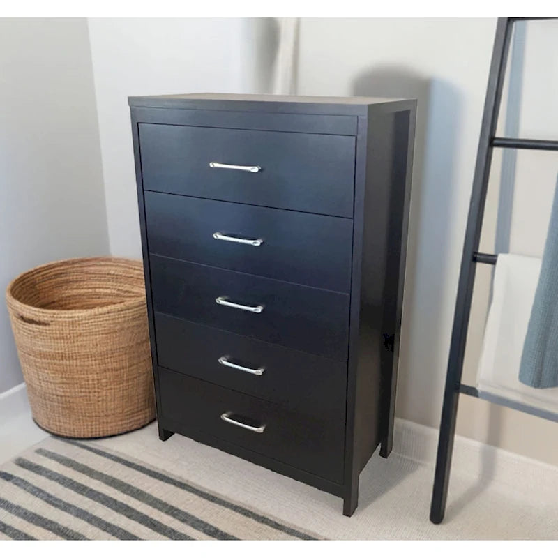 Slide Logic 5 Drawer Upright Dresser