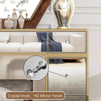 Luxury Mirror Makeup Vanity with 7 Drawers