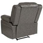 Microfiber Pillow Back Recliner