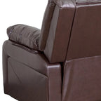 Microfiber Pillow Back Recliner