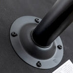 Adjustable Swivel Bar Stools Set of 2 with Fabric Upholstered Seat and Bentwood Back