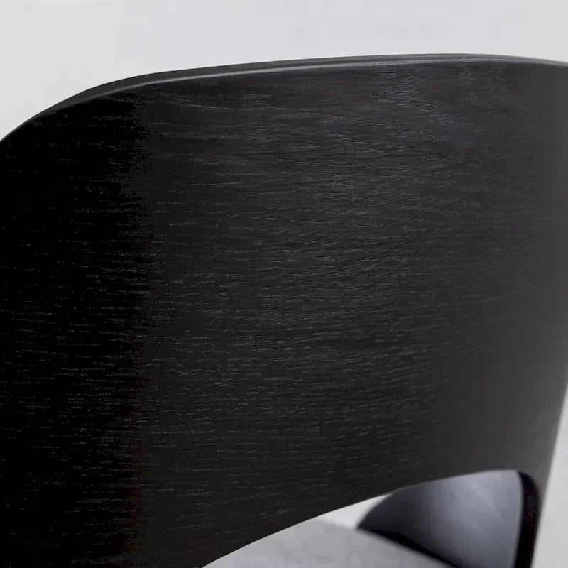 Adjustable Swivel Bar Stools Set of 2 with Fabric Upholstered Seat and Bentwood Back