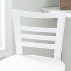 Rustic Solid Wood Barstool