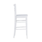 Rustic Solid Wood Barstool