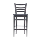 Rustic Solid Wood Barstool