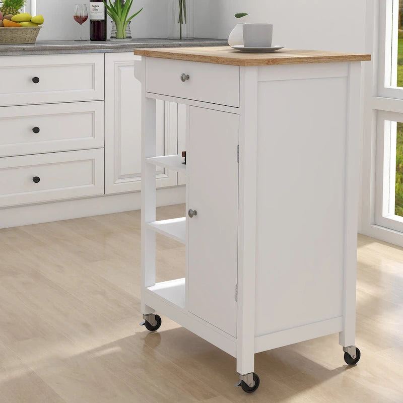 MM Kitchen island rolling trolley cart