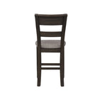 Dark Chestnut Gathering Table Set with Counter Chairs & Bench