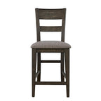 Dark Chestnut Gathering Table Set with Counter Chairs & Bench
