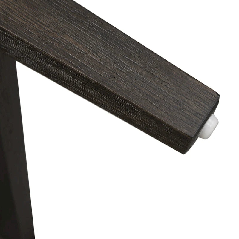 Dark Chestnut Gathering Table Set with Counter Chairs & Bench