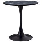 28 Round Bistro Table with Pedestal Base - N/A