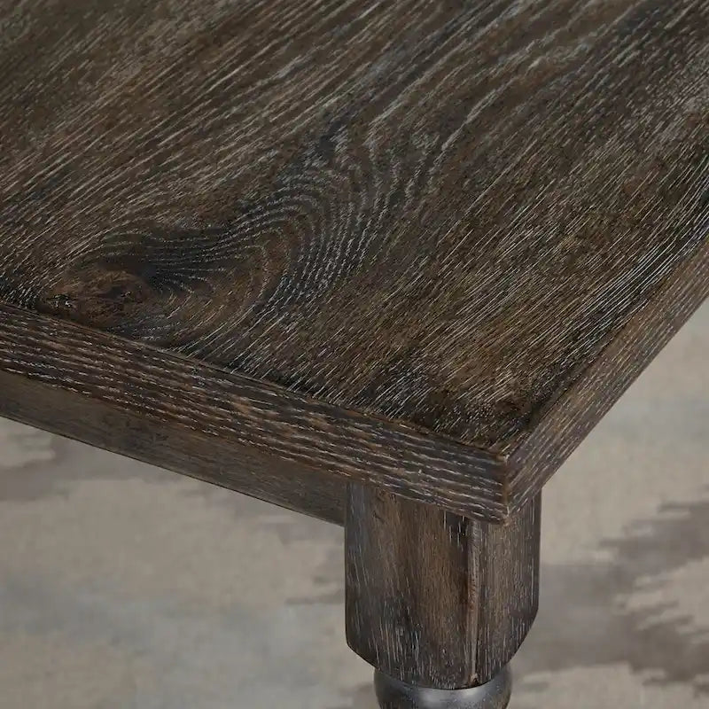 Burntwood Dining Table - 29h x 60w x 36d