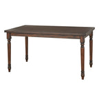 Burntwood Dining Table - 29h x 60w x 36d