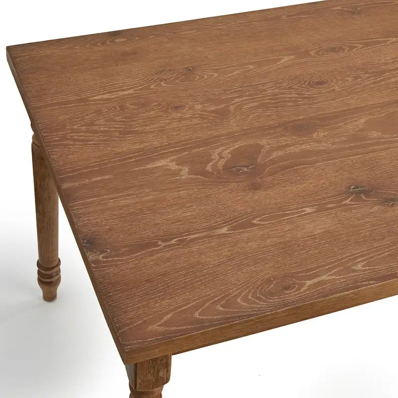 Burntwood Dining Table - 29h x 60w x 36d