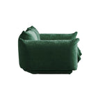 Chenille Modular Sectional Sofa with Ottoman – Down & Foam Cushions