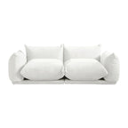 Chenille Modular Sectional Sofa with Ottoman – Down & Foam Cushions