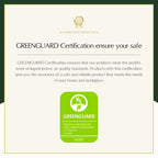 Baksoho Contemporary Faux Leather Swivel Nursery Chair with Metal Base by