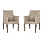 Alearda Natural Dining Chair (Set of 2) - 23 x 24.4 x 34 - 23Wx24Dx34H