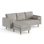 Bloomfield Performance Velvet Reversible Sectional