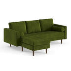 Bloomfield Performance Velvet Reversible Sectional