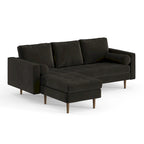 Bloomfield Performance Velvet Reversible Sectional