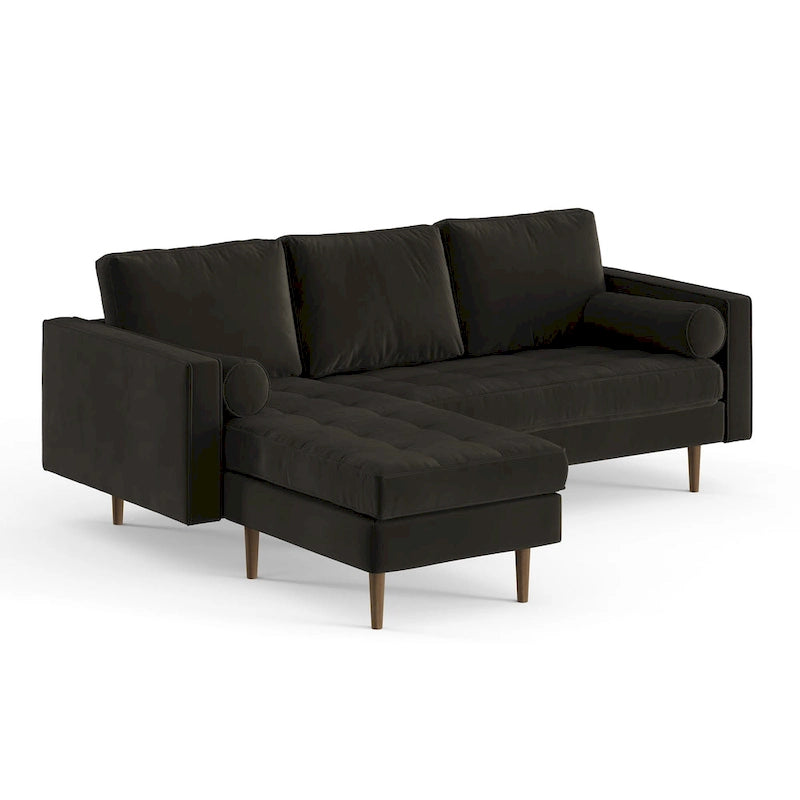 Bloomfield Performance Velvet Reversible Sectional