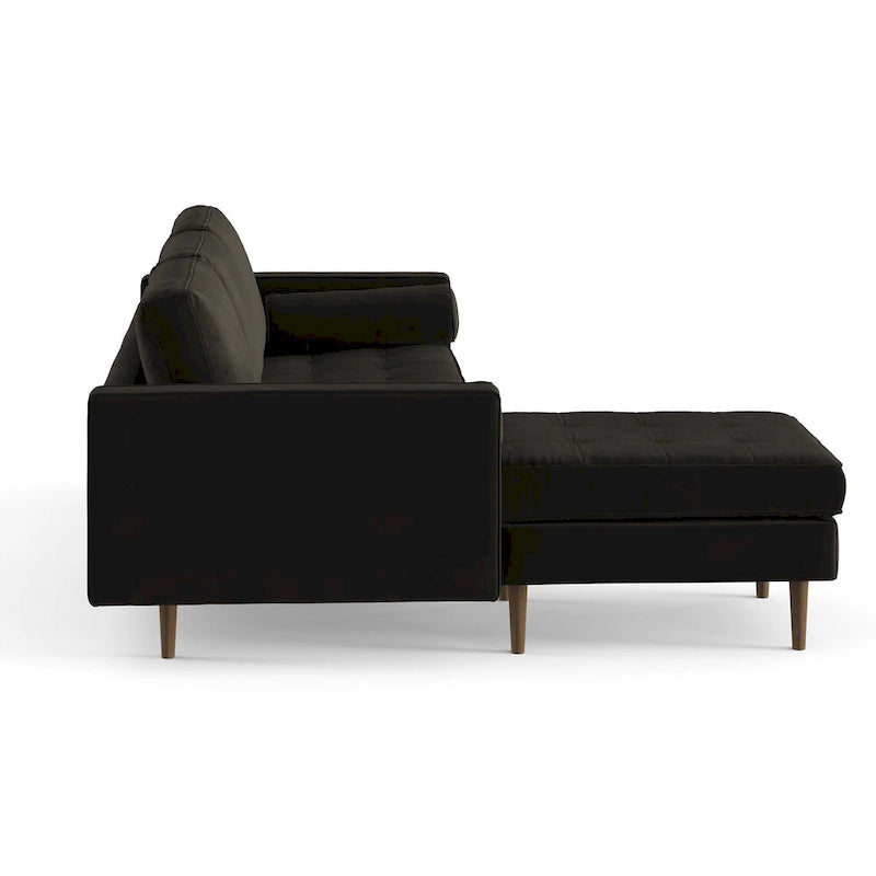 Bloomfield Performance Velvet Reversible Sectional