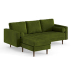 Bloomfield Performance Velvet Reversible Sectional