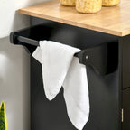 Modern Rolling Kitchen Island on Wheels