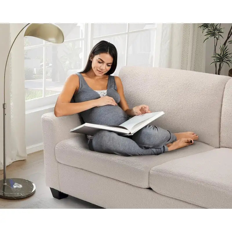 83 inch Oversized Loveseat Sofa Modern Couch with Deep Seat