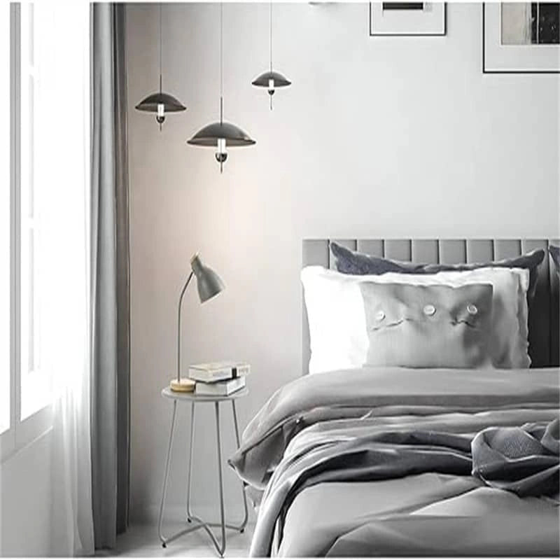 Small Round Metal Side Snack Table