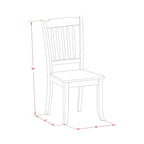 Kitchen Table Set Includes a Square Dining Table with Butterfly Leaf and Dining Chairs (Pieces Options)