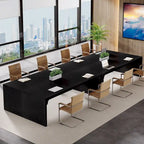 Brown Wood 13FT Rectangular Conference Table