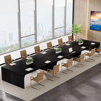 Brown Wood 13FT Rectangular Conference Table