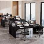 Brown Wood 13FT Rectangular Conference Table