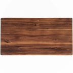 Solid Wood Rustic 3-piece 45 Butcher Block Dining Table Set