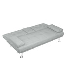Sleeping Functional Sofa,Folding Sofa,Folding Bed,Leather