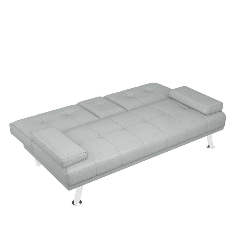 Sleeping Functional Sofa,Folding Sofa,Folding Bed,Leather