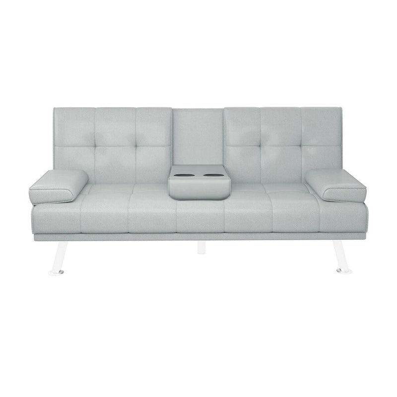 Sleeping Functional Sofa,Folding Sofa,Folding Bed,Leather