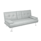 Sleeping Functional Sofa,Folding Sofa,Folding Bed,Leather