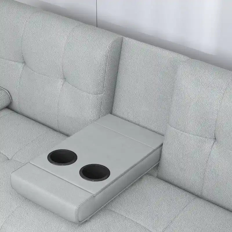 Sleeping Functional Sofa,Folding Sofa,Folding Bed,Leather