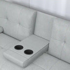 Sleeping Functional Sofa,Folding Sofa,Folding Bed,Leather