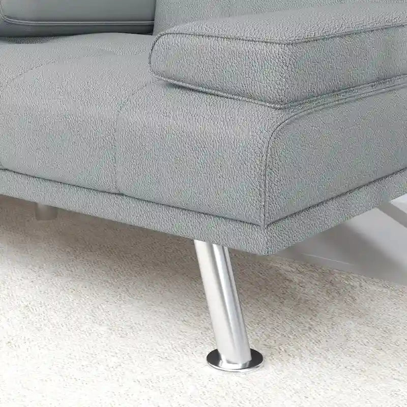 Sleeping Functional Sofa,Folding Sofa,Folding Bed,Leather